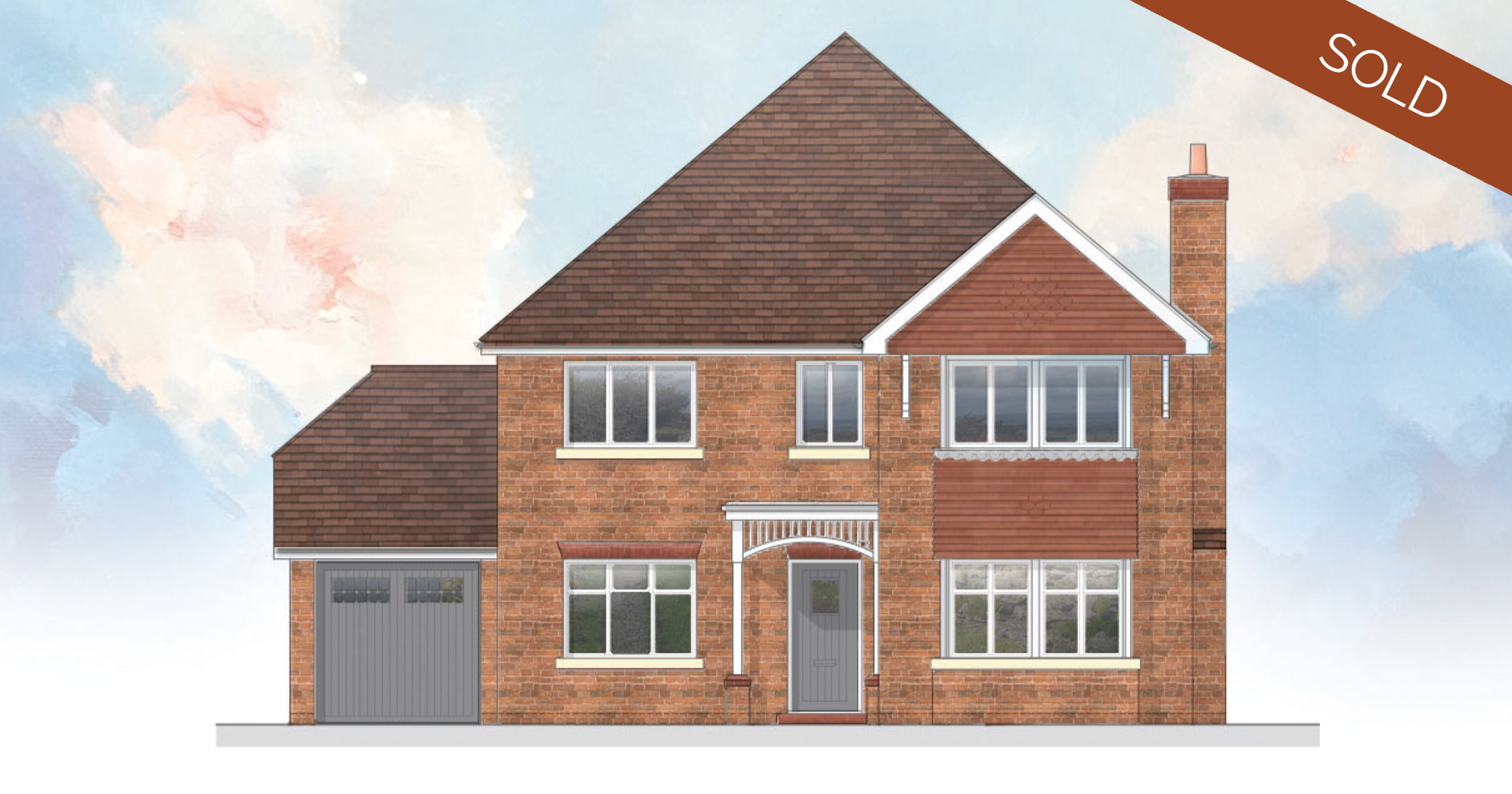 North Heath Lane four bedroom property - plot 1