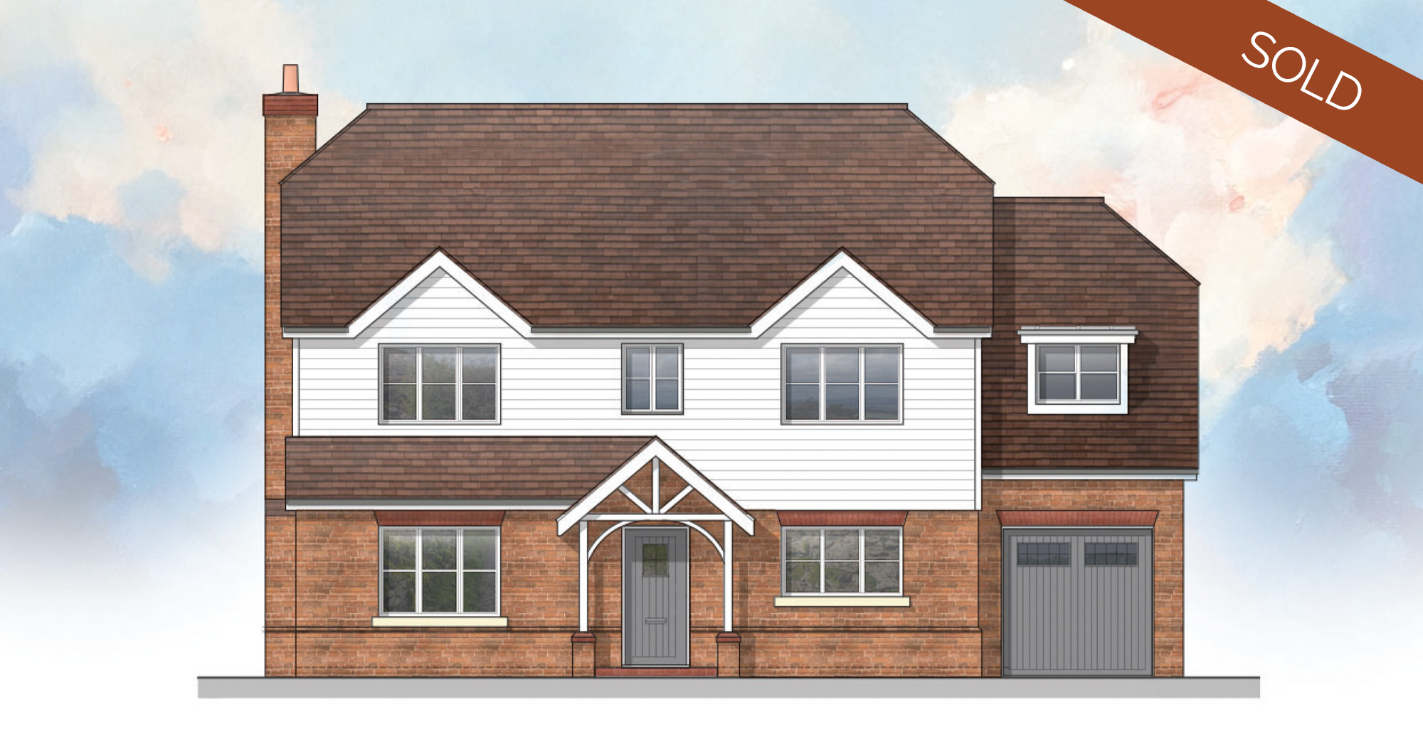 North Heath Lane four bedroom property - plot 2