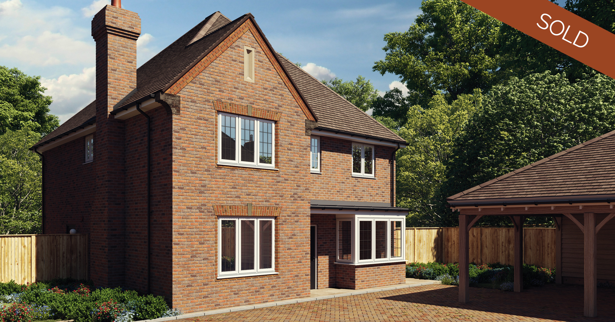 Oaklands Chase - Worth. New luxury property development