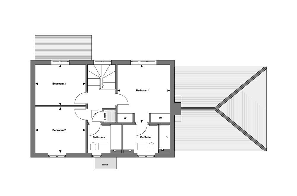 Swallows Gate plot 7 floor plan