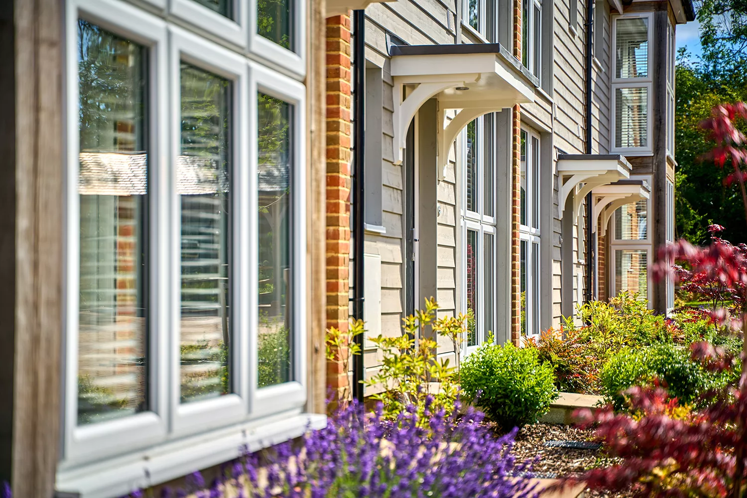 Boughtonwood Homes Swallows Gate development exterior detail